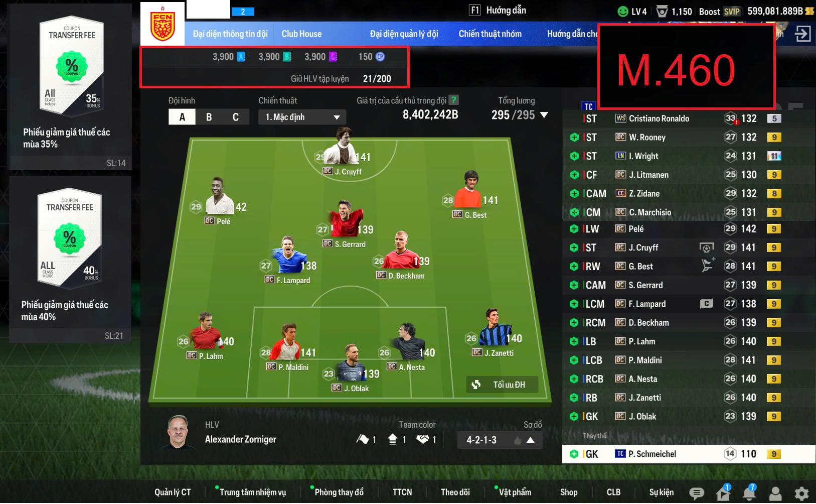Acc Full Team Mùa DC +9 - 8,4Tr Tỷ GTDH